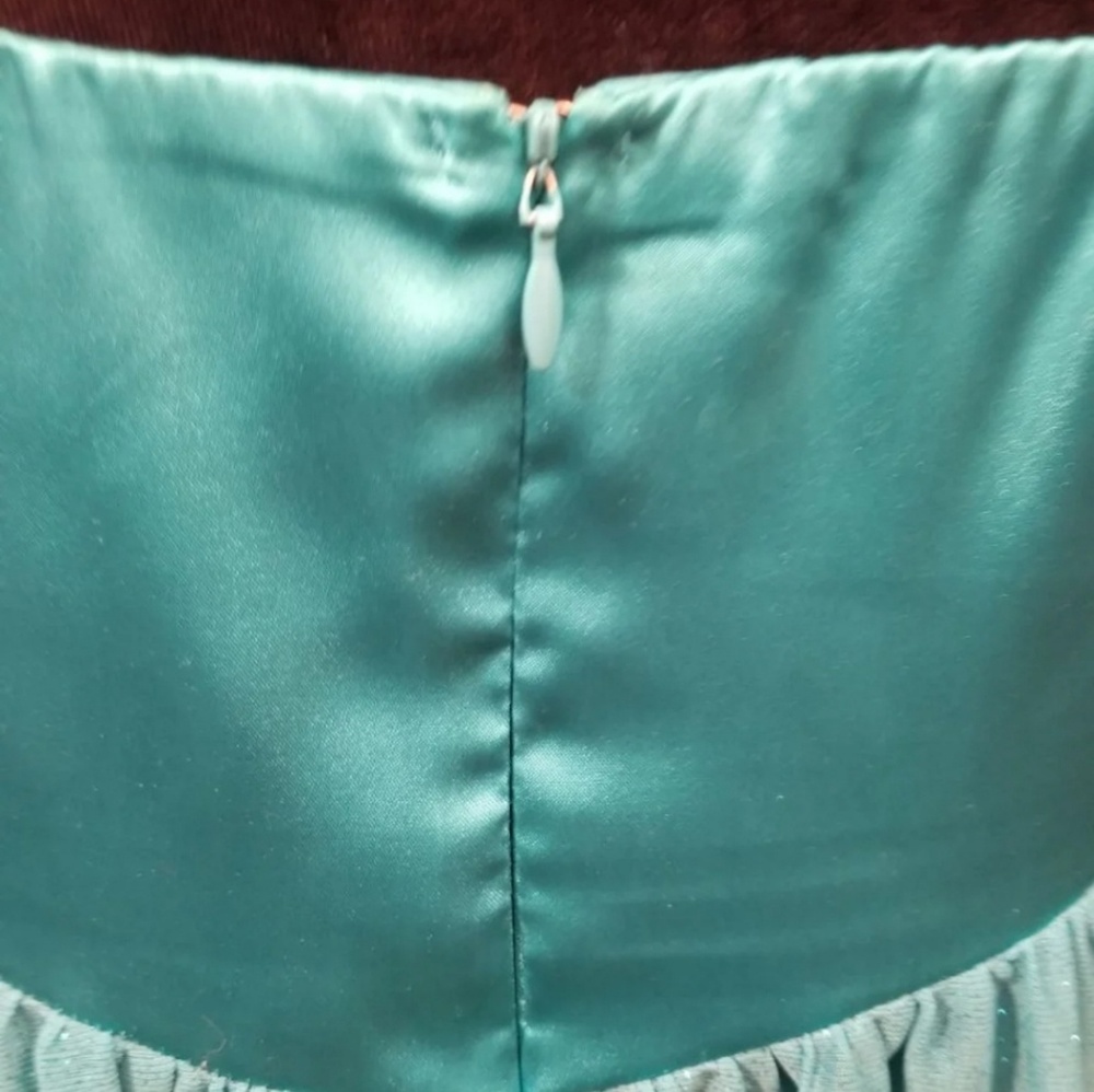 Ombre Strapless Sparkly Dress - Picture 4 of 6